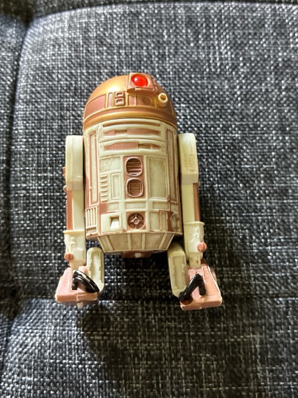 Kids Droid Action Figure in Cream and Copper - Collectible Playset Figure